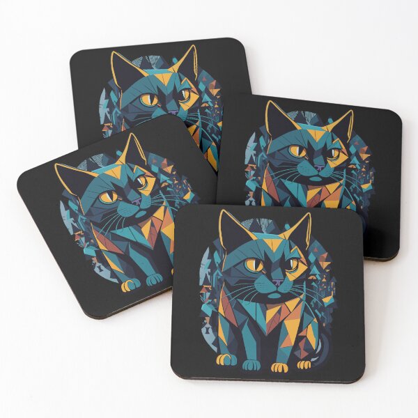 Item preview, Cool Cat Graphic Illustration Design designed and sold by The Funscape Store.