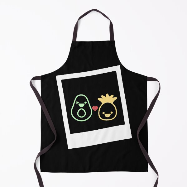 Item preview, Cute Avocado And Pineapple Snapshot Design designed and sold by Andy Hilaire.