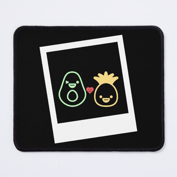 Item preview, Cute Avocado And Pineapple Snapshot Design designed and sold by Andy Hilaire.
