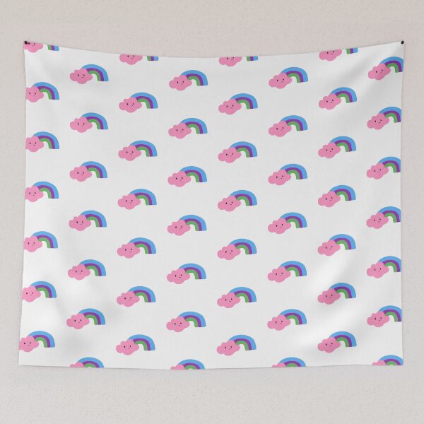 Item preview, Happy Rainbow - Pink, Blue, Purple & Green designed and sold by upside-frown.