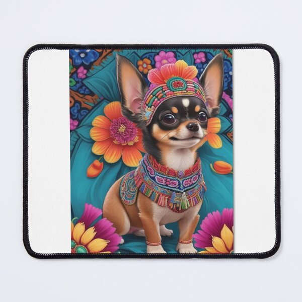 Item preview, Unlock the Charm of Indigenous Mexican Little Chihuahua Clip Art | Personalized Items designed and sold by ShoppingKazkar.
