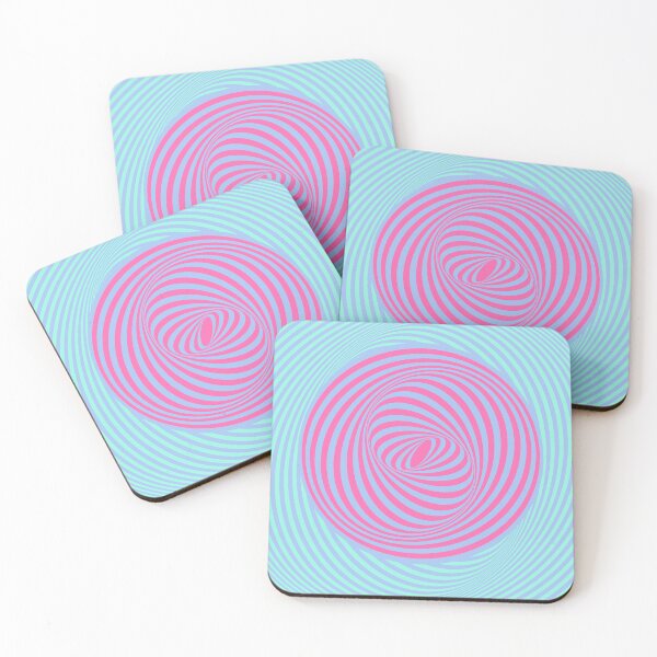 Item preview, Trippy Waves in Pink and Blue designed and sold by Trish Dish.
