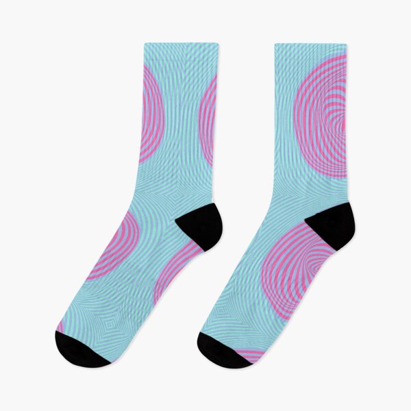 Item preview, Trippy Waves in Pink and Blue designed and sold by Trish Dish.