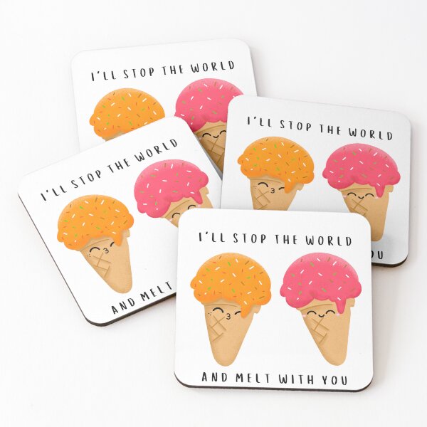 Item preview, Icecream! I'll stop the world and melt with you! designed and sold by BrainChaos.