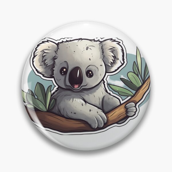 Artikelvorschau, Cute Koala Bear Eucalyptus entworfen und verkauft von nashthrift.