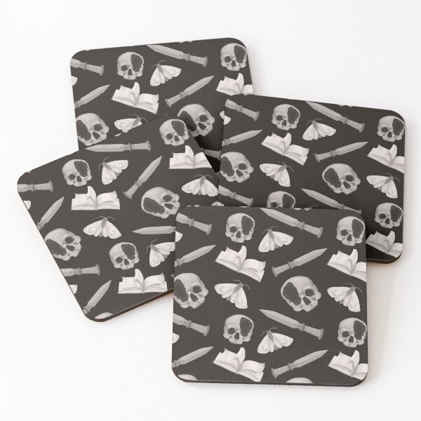Item preview, Goth witchy pirate black and white designed and sold by -Lily-Anne-.