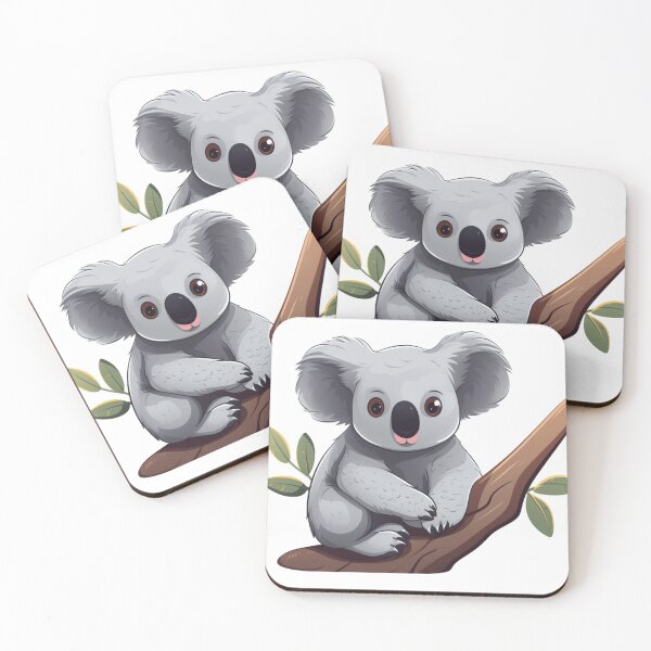 Item preview, Cute Koala Bear Eucalyptus designed and sold by nashthrift.