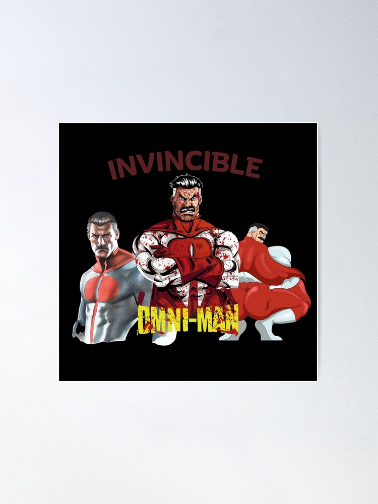 omniman ,superhero, viltrum, invincible comic, comic,  Poster for Sale by  ilianneaul-ey