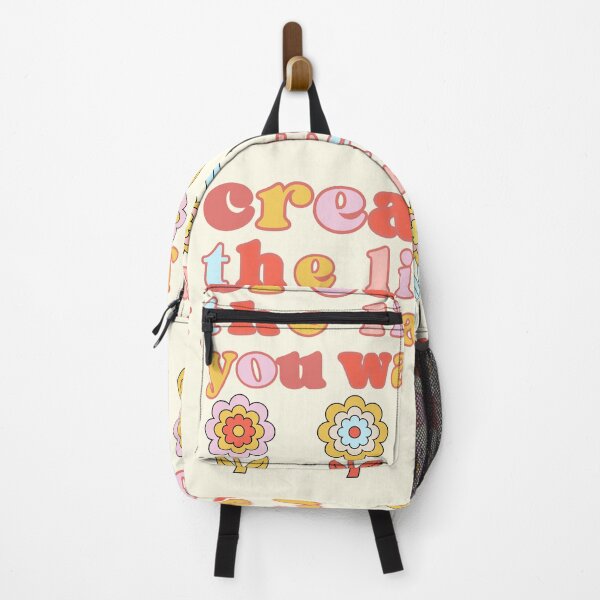 Item preview, Create the life you want groovy flowers designed and sold by LaurenPittaway.