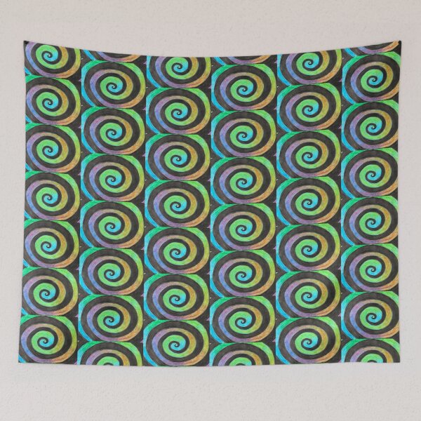Aperçu de l'œuvre Rainbow Spiral créée et vendue par MerrilyMacabre.