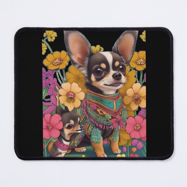 Item preview, Unlock the Charm of Indigenous Mexican Little Chihuahua Clip Art | Personalized Items designed and sold by ShoppingKazkar.