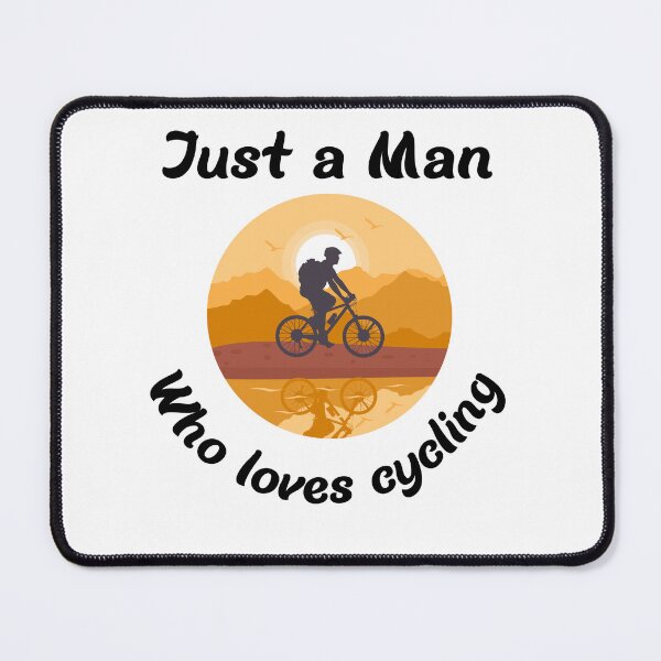 Item preview, just a man who loves cycling amazing lifestyle cycling designed and sold by kalidfashUSA.