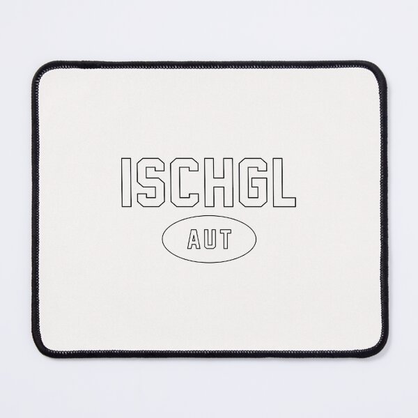 Item preview, Ischgl AUT / Black Outline designed and sold by PEK1787.