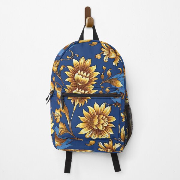 Item preview, Flores doradas designed and sold by PatternCabinet-.