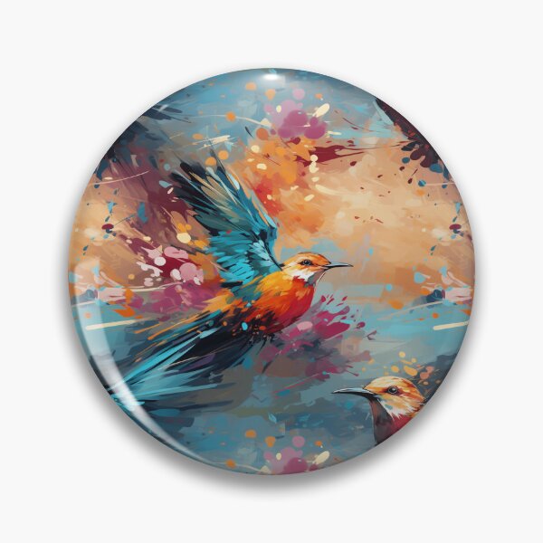 Item preview,  Vibrant Plumage: Impressionist Avian Splendor designed and sold by SBD-Shop.