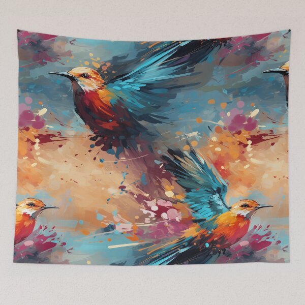 Item preview,  Vibrant Plumage: Impressionist Avian Splendor designed and sold by SBD-Shop.