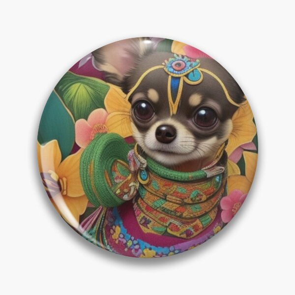 Item preview, Unlock the Charm of Indigenous Mexican Little Chihuahua Clip Art | Personalized Items designed and sold by ShoppingKazkar.