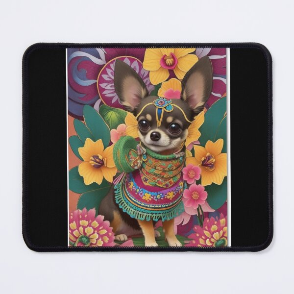 Item preview, Unlock the Charm of Indigenous Mexican Little Chihuahua Clip Art | Personalized Items designed and sold by ShoppingKazkar.