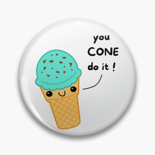 Item preview, you CONE do it! said the icecream cone  designed and sold by BrainChaos.