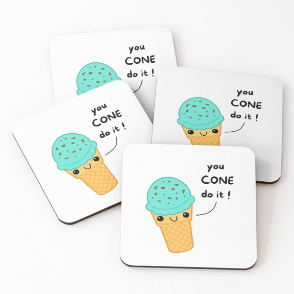 Item preview, you CONE do it! said the icecream cone  designed and sold by BrainChaos.