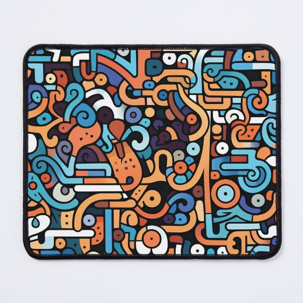 Item preview, Abstract Colorful Vibrant Curvy Shapes and Lines designed and sold by Lamarcy.