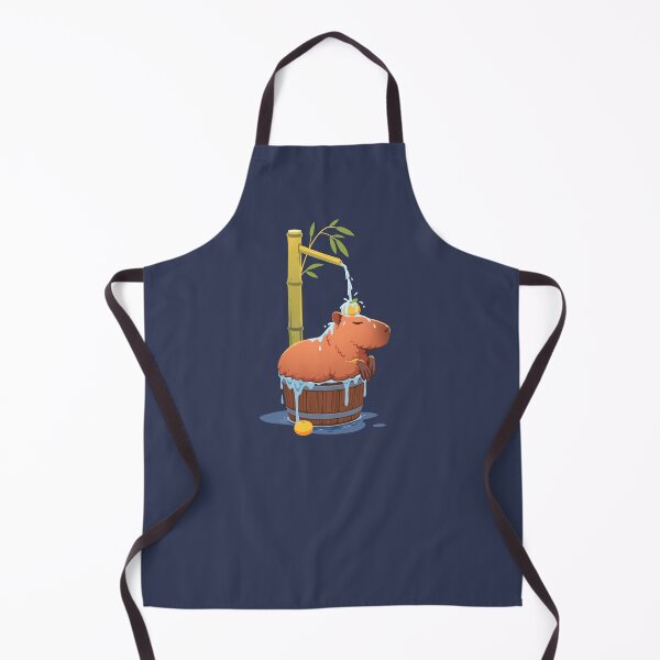 Item preview, Capybara Bath with Yuzu designed and sold by Tami Wicinas.