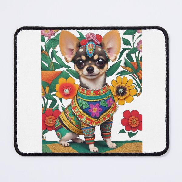 Item preview, Unlock the Charm of Indigenous Mexican Little Chihuahua Clip Art | Personalized Items designed and sold by ShoppingKazkar.