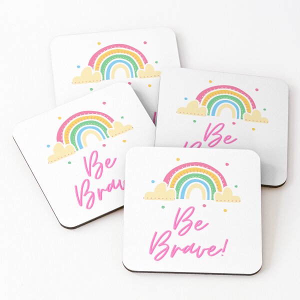 Item preview, Be Brave rainbow designed and sold by Shipwright-Duck.