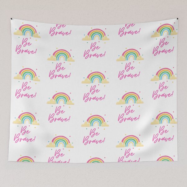 Item preview, Be Brave rainbow designed and sold by Shipwright-Duck.