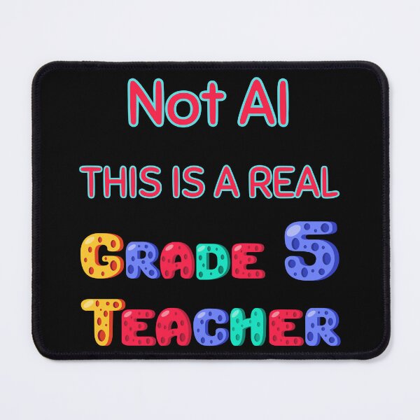 Item preview, Fifth Grade Teacher Shirt with AI designed and sold by DesignedToATee.