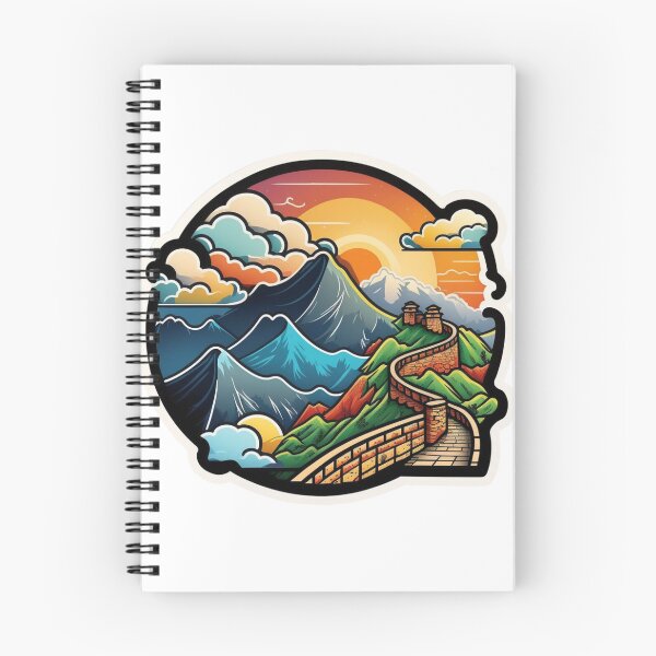 Item preview, A Great Wall in Distant Sunset designed and sold by nashthrift.