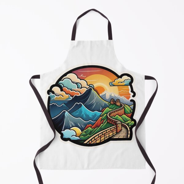 Item preview, A Great Wall in Distant Sunset designed and sold by nashthrift.