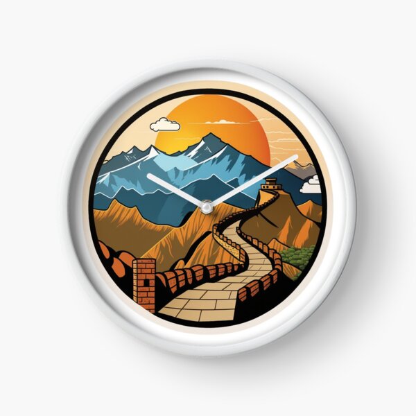 Item preview, A Great Wall in Distant Sunset designed and sold by nashthrift.