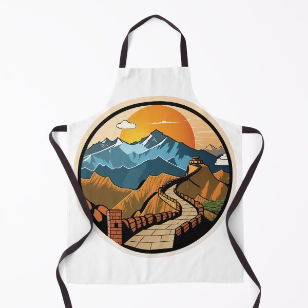 Item preview, A Great Wall in Distant Sunset designed and sold by nashthrift.