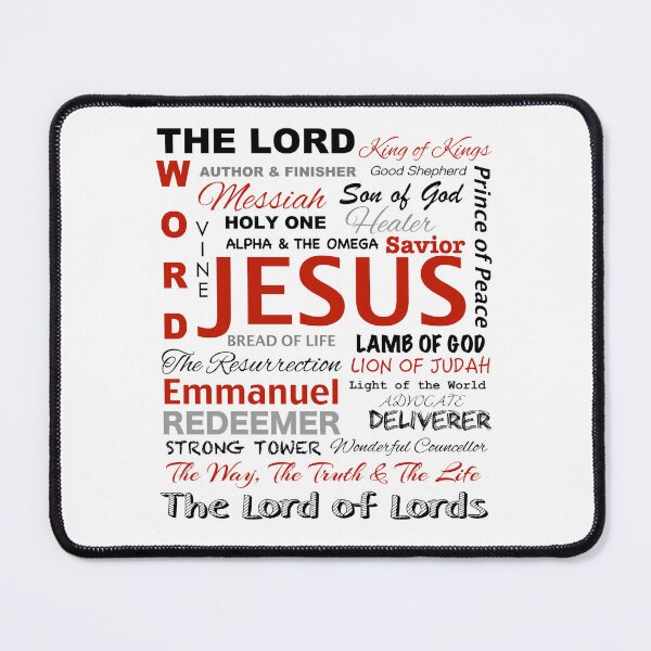 Item preview, Names of Lord God Jesus Christ Yahweh - Bible Verses Christian Gifts designed and sold by john316store.