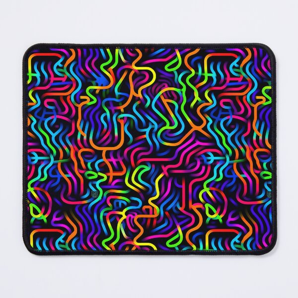 Item preview, Neon Multi-Colored Design | Vibrant Neon Wall Art | Modern Home Decor designed and sold by lipe1984.