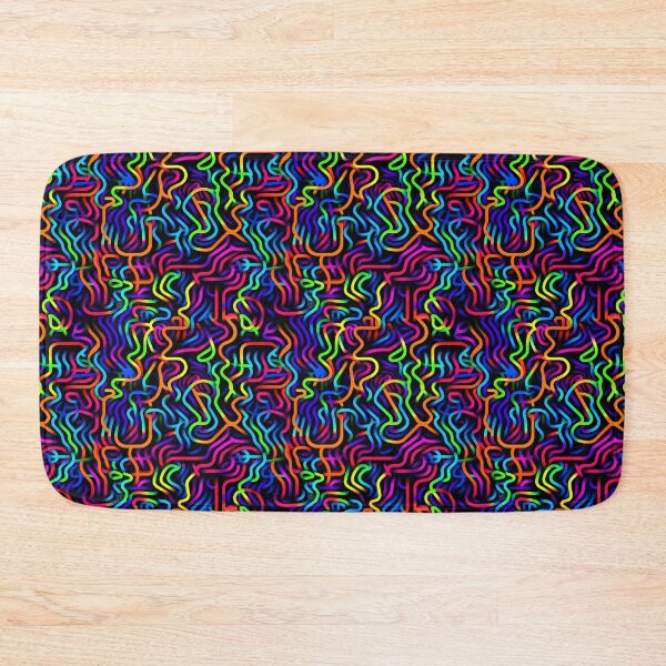 Item preview, Neon Multi-Colored Design | Vibrant Neon Wall Art | Modern Home Decor designed and sold by lipe1984.