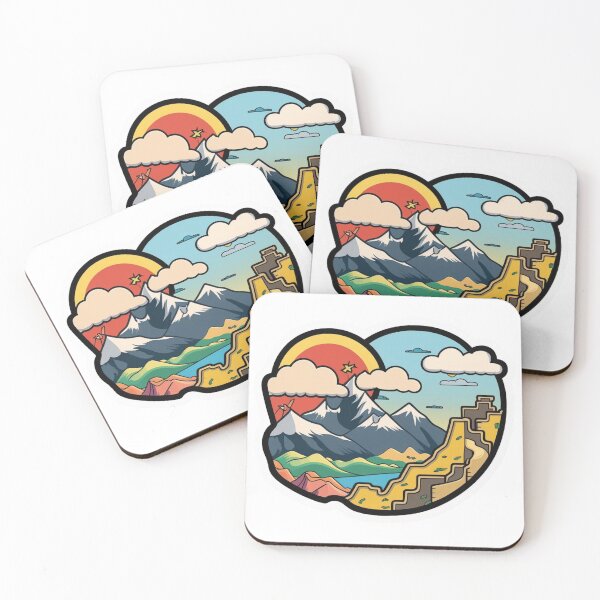 Item preview, A Great Wall in Distant Sunset designed and sold by nashthrift.