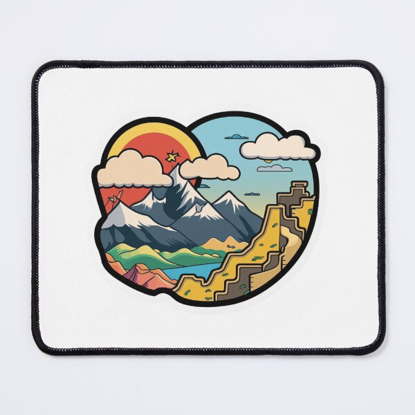 Item preview, A Great Wall in Distant Sunset designed and sold by nashthrift.