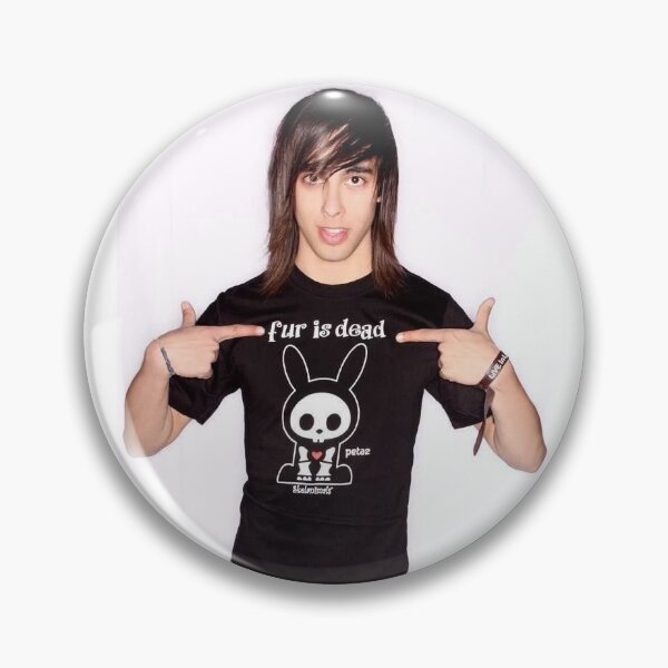 Item preview, vic fuentes “fur is dead” pin button designed and sold by layla ✮.