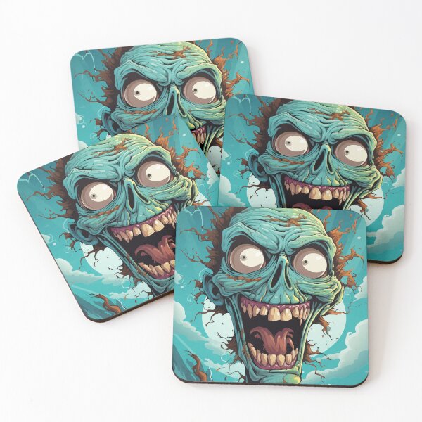 Item preview, Big Evil Grin Dead Had Zombie Creepy Spooky Halloween Novelty Gift designed and sold by NearlyNow.