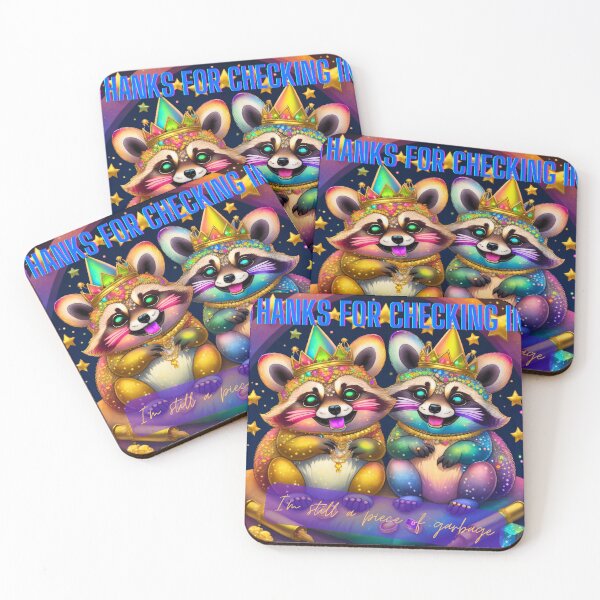Item preview, Rainbow Trash Pandas designed and sold by The Devil That You Forgot.