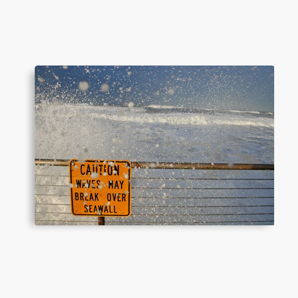 Pacifica Seawall Canvas Print