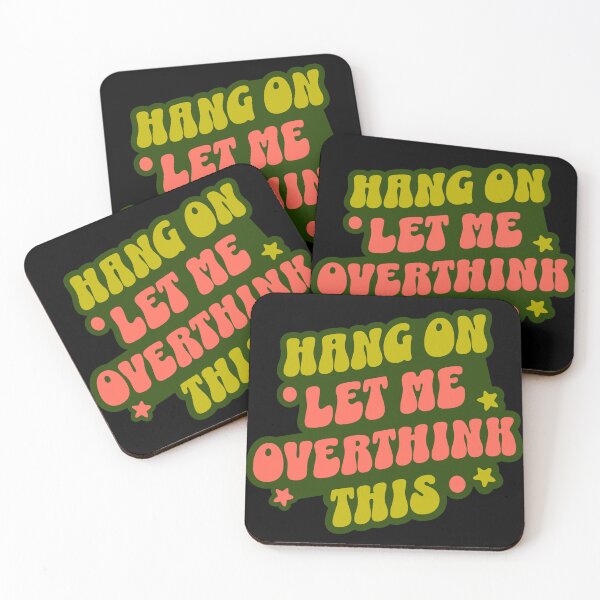 Item preview, Hang On Let Me Overthink This - Funny Introverts Gift designed and sold by InkyGenies.