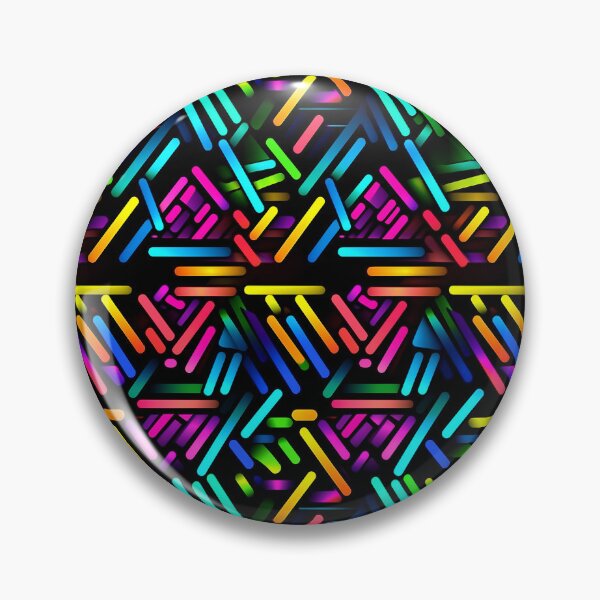 Item preview, Neon Multi-Colored Lined Design | Vibrant Neon Wall Art | Modern Home Decor designed and sold by lipe1984.