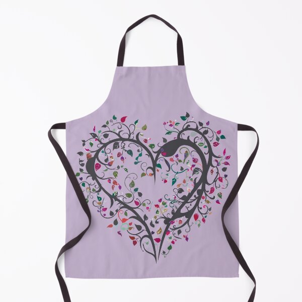 Item preview, Heart Vines: A Romantic and Whimsical Design (purple/pink tones) designed and sold by Nange and Gabe.