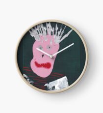 Punk - Martin Boisvert - Faces à flaques Horloge