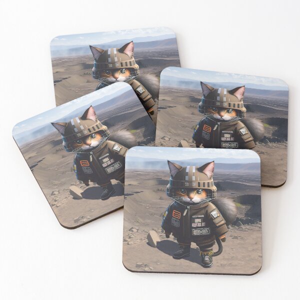 Item preview, cat standing in the wilderness designed and sold by Animal-Avenue.