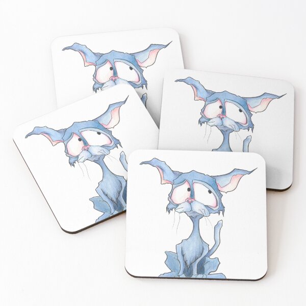 Item preview, blue funny cat  designed and sold by Arte-Vivo.