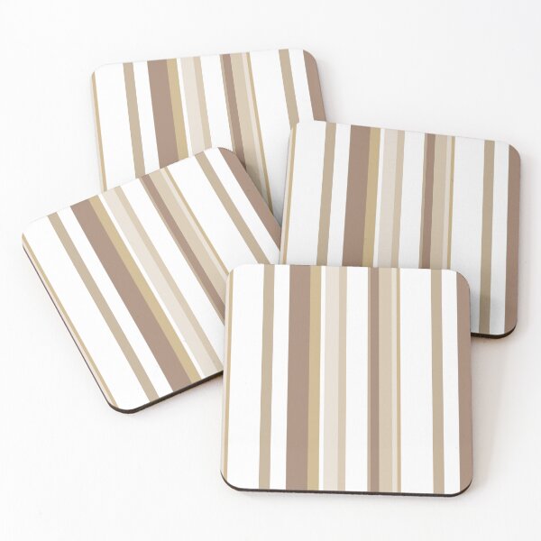 Item preview, Beige and white stripes, Beige and white, Beige Aesthetic, Redbubble designed and sold by bubbley2021.